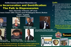 Pub Forum Mass Incarceration and Gentrification
